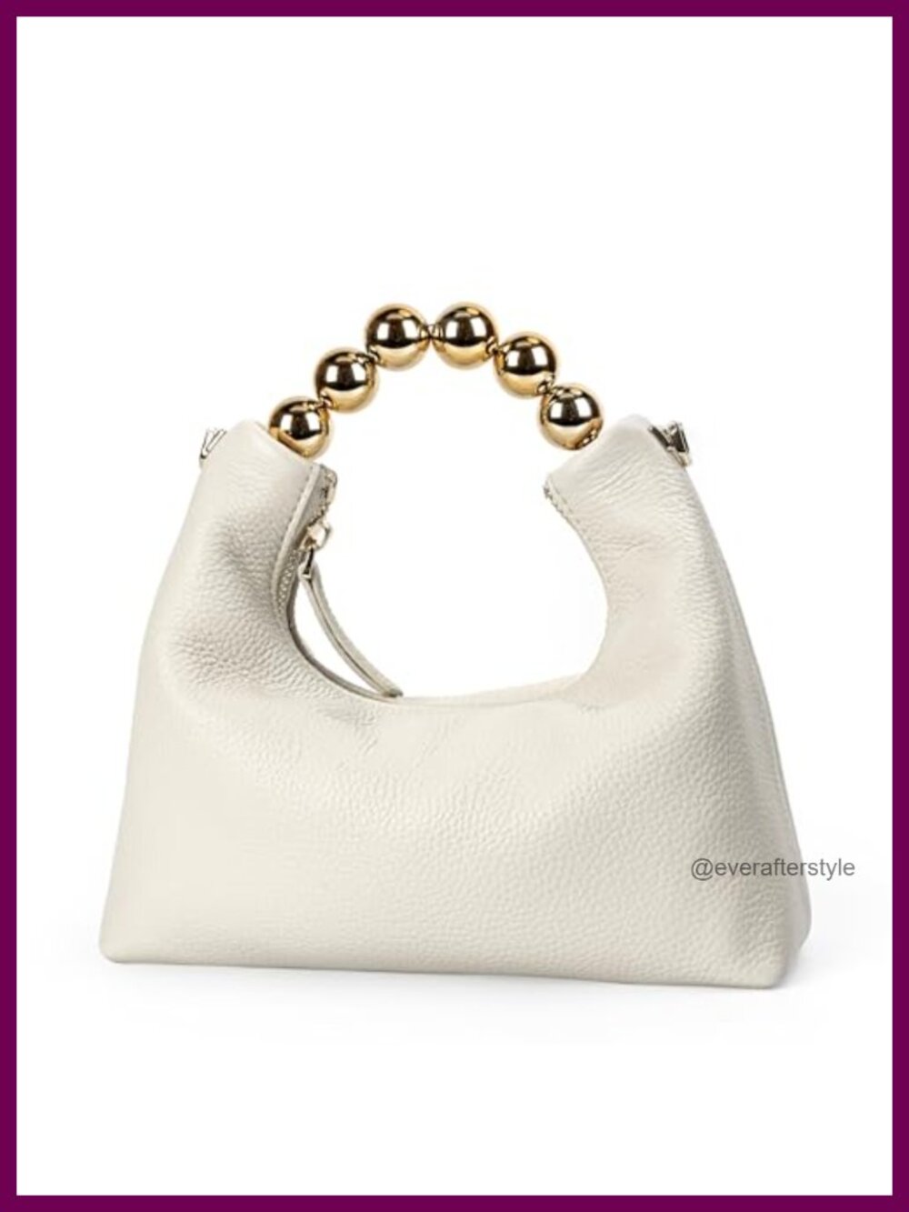 Genuine Leather Top Handle Clutch Purse Small Crossbody Bag